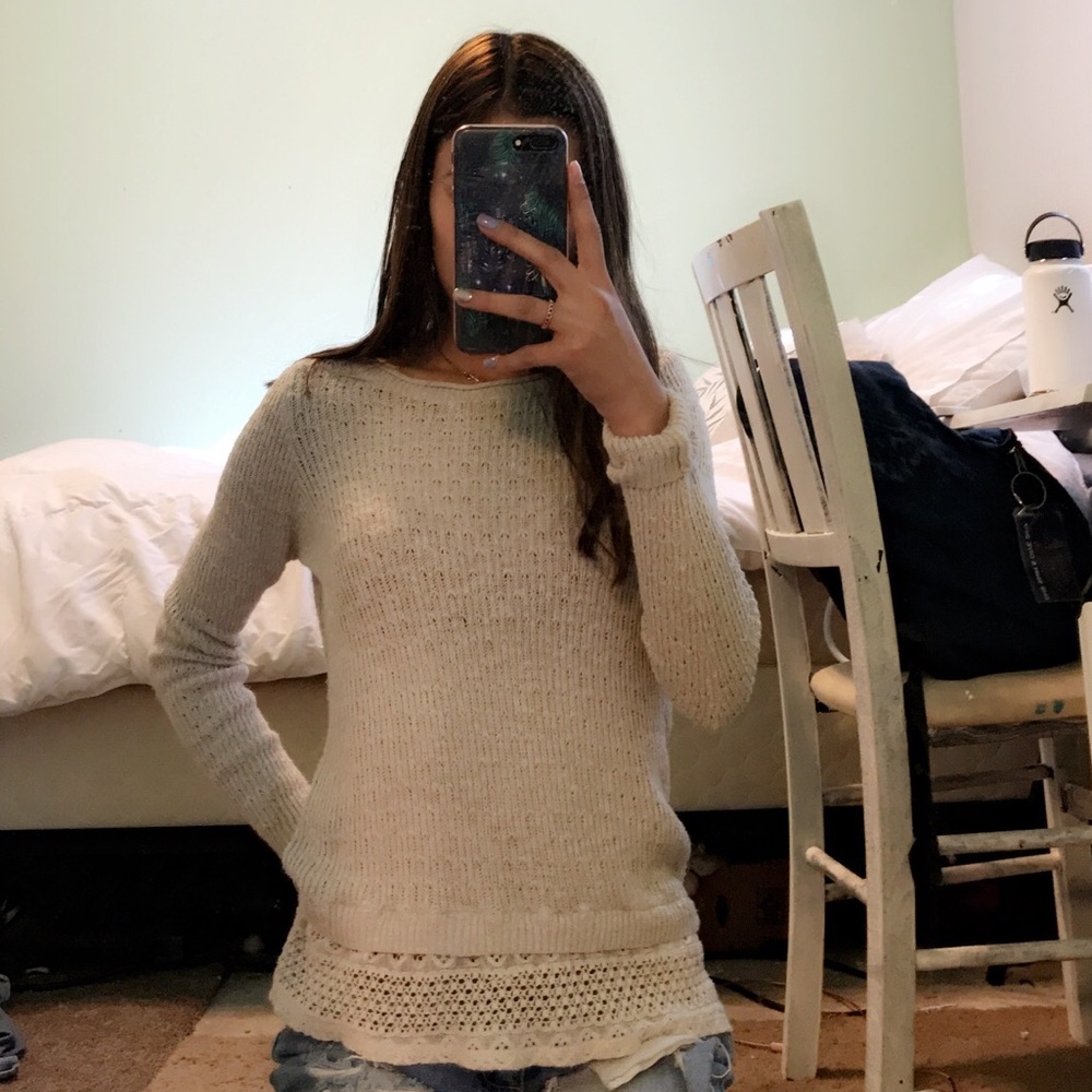 crotchet sweater